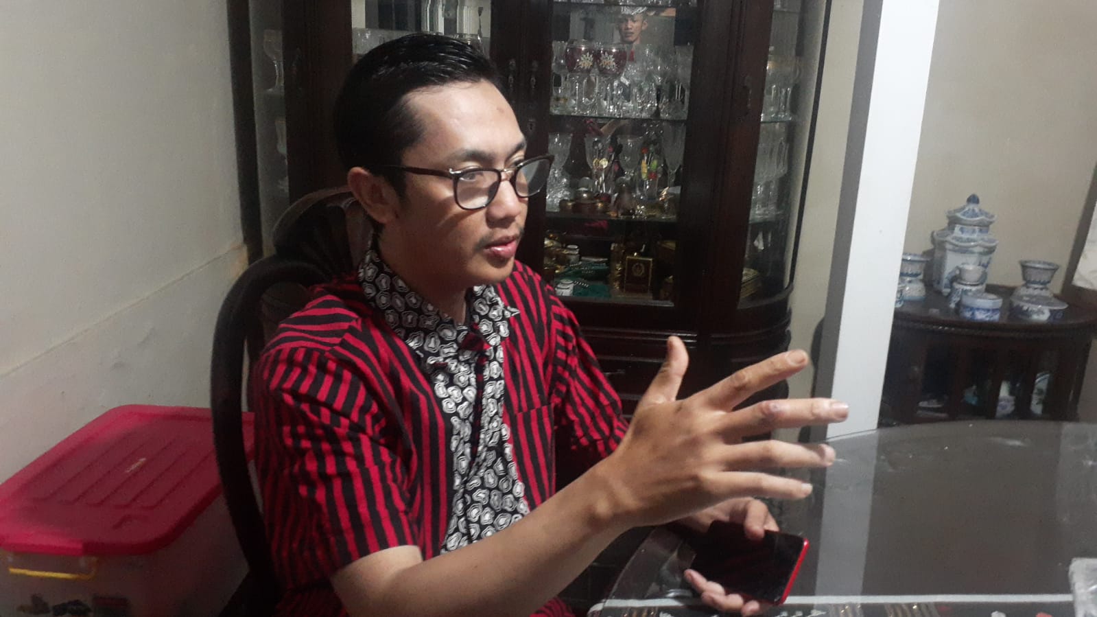  Inisiator relawan Aher for Presiden, Mochamad Ginanjar