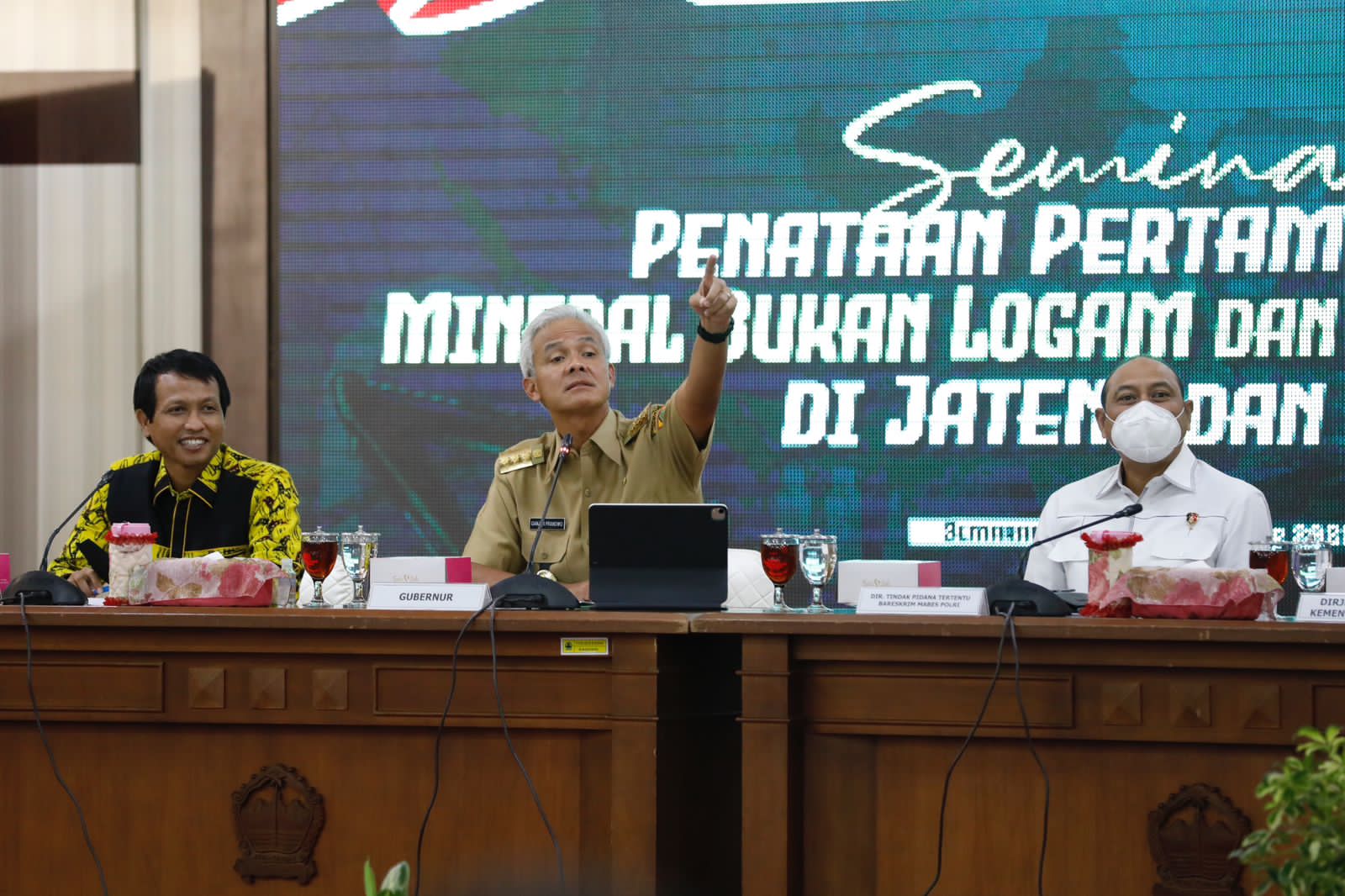 Gubernur Jawa Tengah Ganjar Pranowo