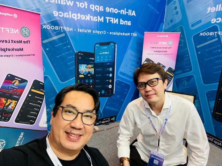 Founder dan CEO Tiga Token Digital, Jimmi Saputra (kiri), dan  