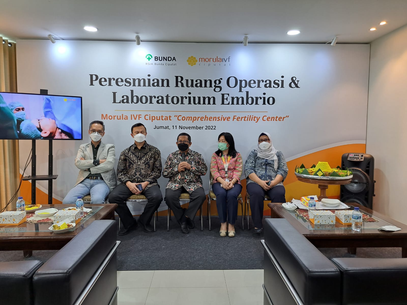  Morula IVF Ciputat Resmikan Ruang Operasi dan Laboratorium Embrio
