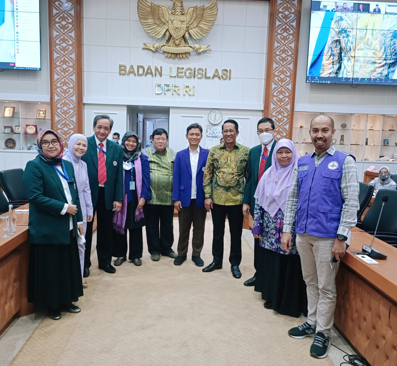 Usai rapat dengar pendapat (RDP) dengan Komisi II DPR RAi terkait RUU Omnibuslaw Kesehatan