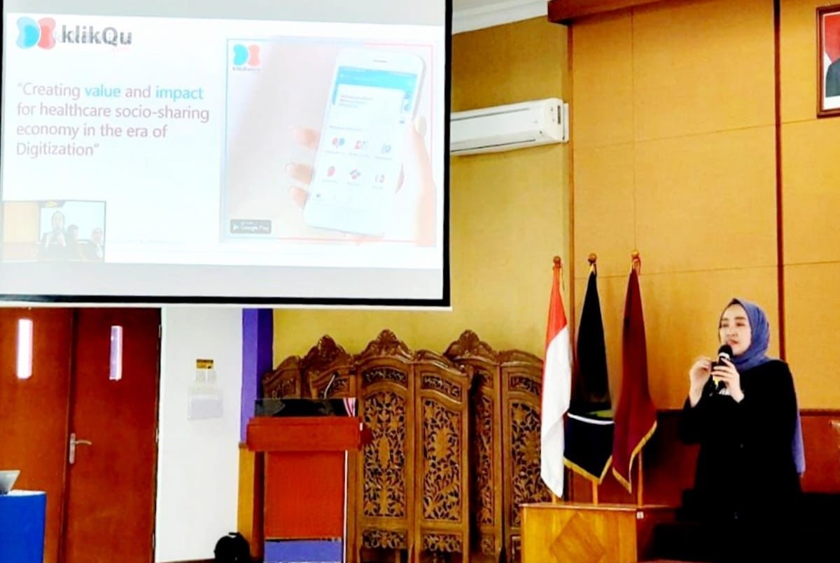 Chief Executive Officer (CEO), Founder-KlikQu, Astry Tri Astuti menjelaskan, platform medical health care KlikQu.