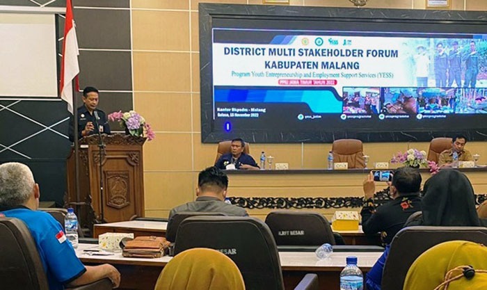  Sinergitas Program YESS dengan Pemkab Malang melalui District Multi Stakeholders Forum (DMSF).