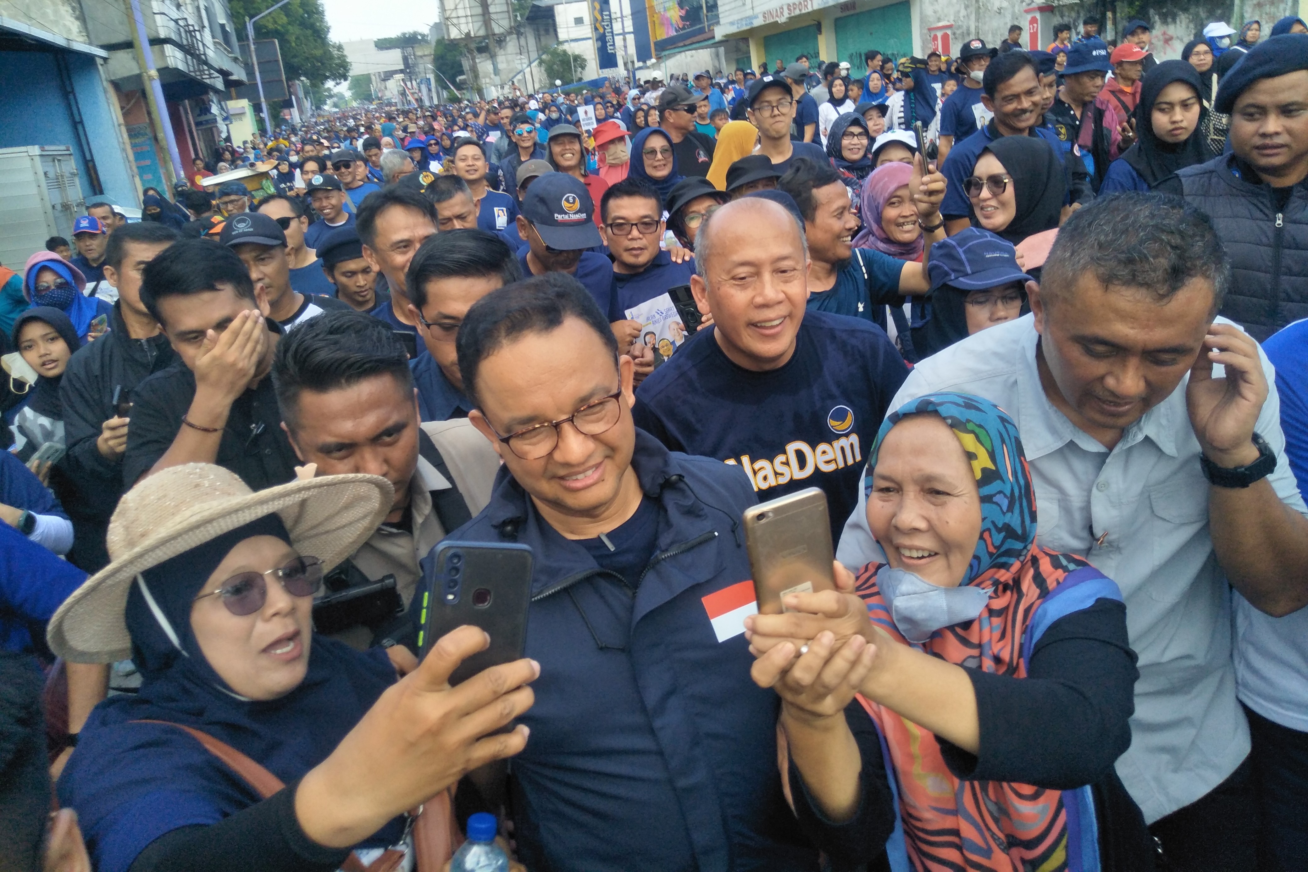 Jalan Sehat di Ciamis, Anies: 2024 Insyaallah Ganti Presiden
