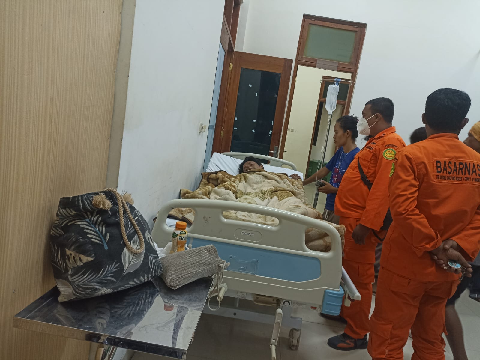 Oktavianus Noni yang di laporkan hilang di hutan Kaper, ditemukan selamat masih jalani perawatan medis di RSUD Komodo Labuan Bajo. 