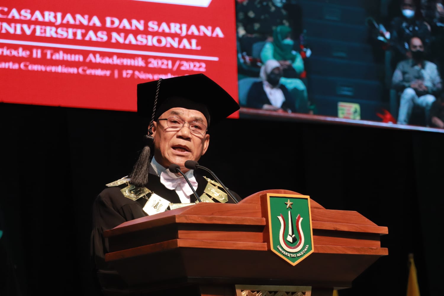 Rektor Universitas Nasional, Dr. El Amry Bermawi Putera, M.A. 
