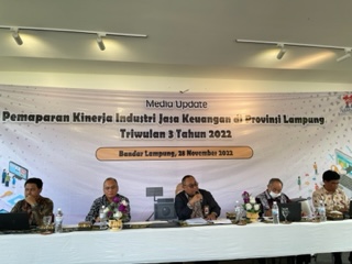  Update Perkembangan Industri Jasa Keuangan di rovinsi Lampung Triwulan III 2022, 