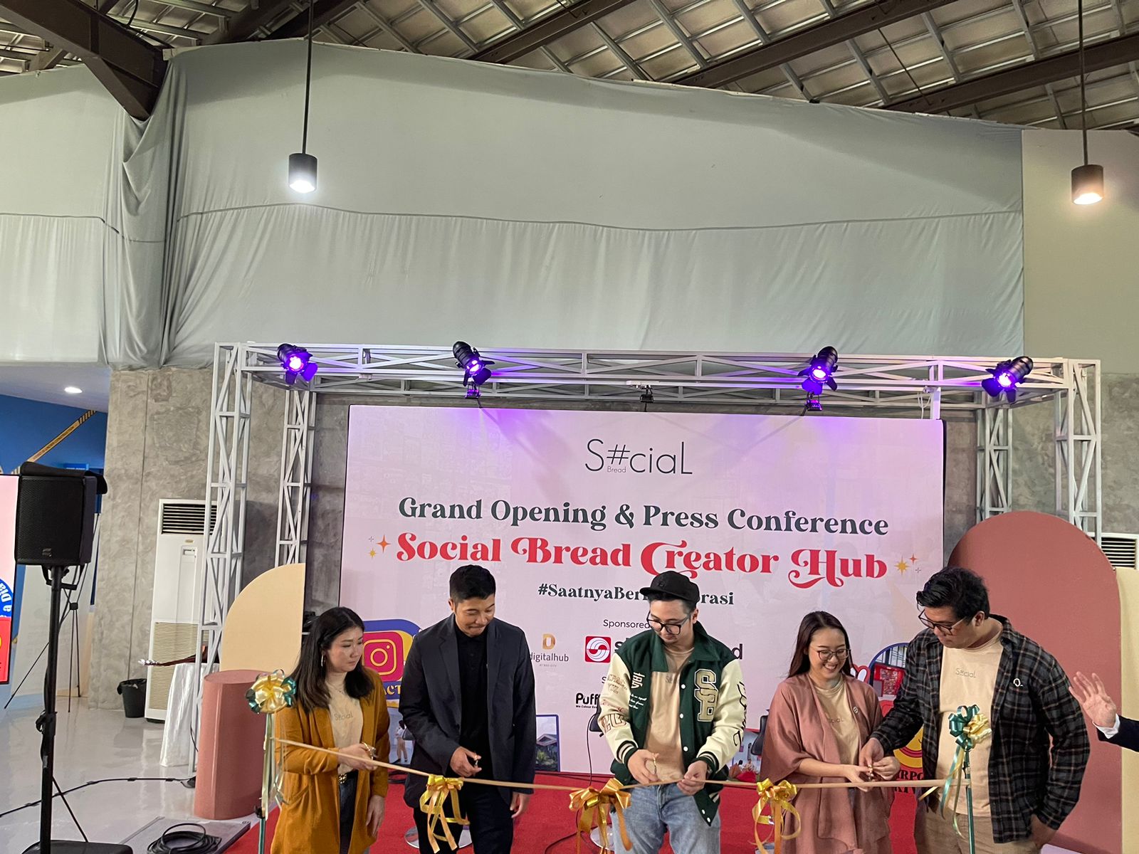 Peluncuran Sosial Bread Creator Hub