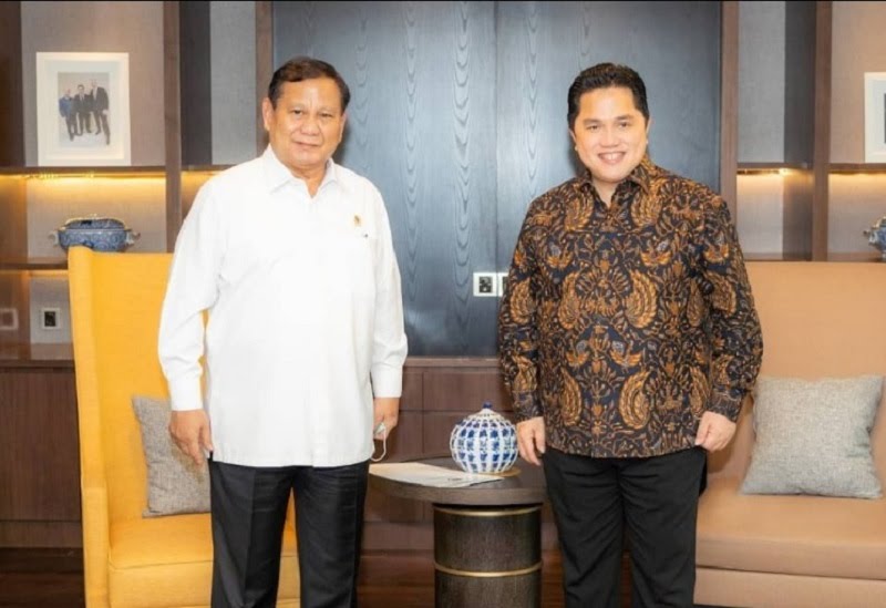 Prabowo-Erick Thohir Dinilai Duet Berpengalaman Urus Negara