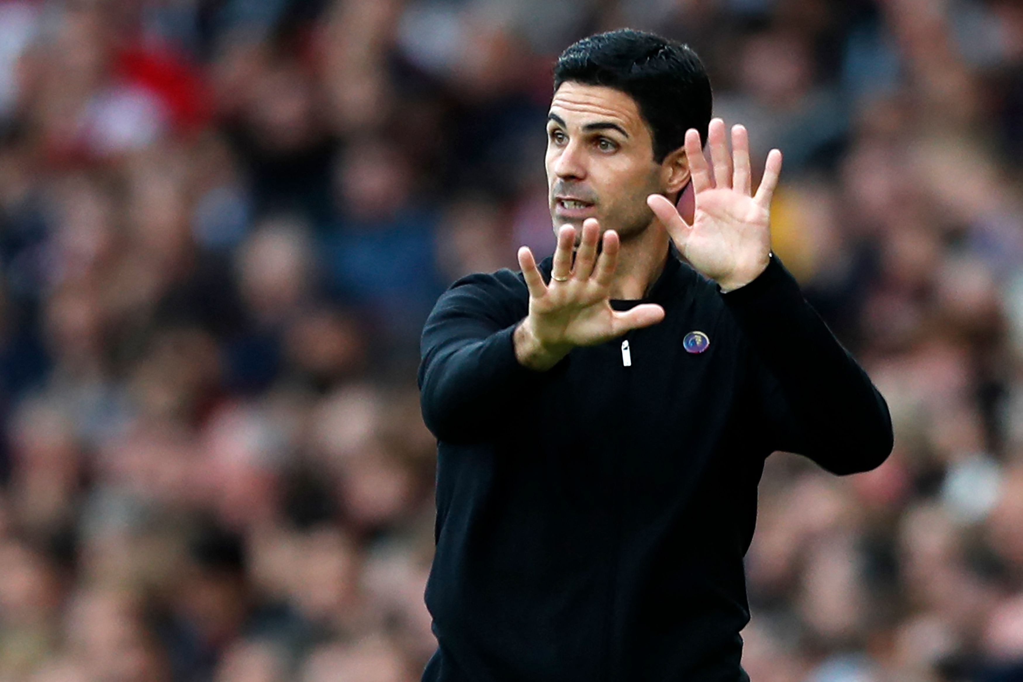 Pemain Arsenal Mikel Arteta
