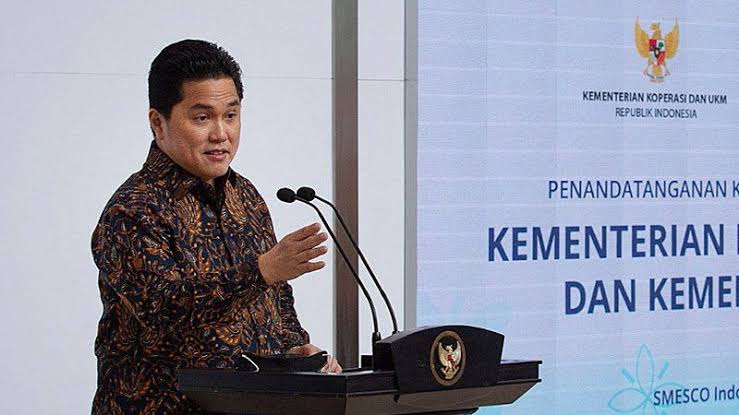 Menteri BUMN Erick Thohir