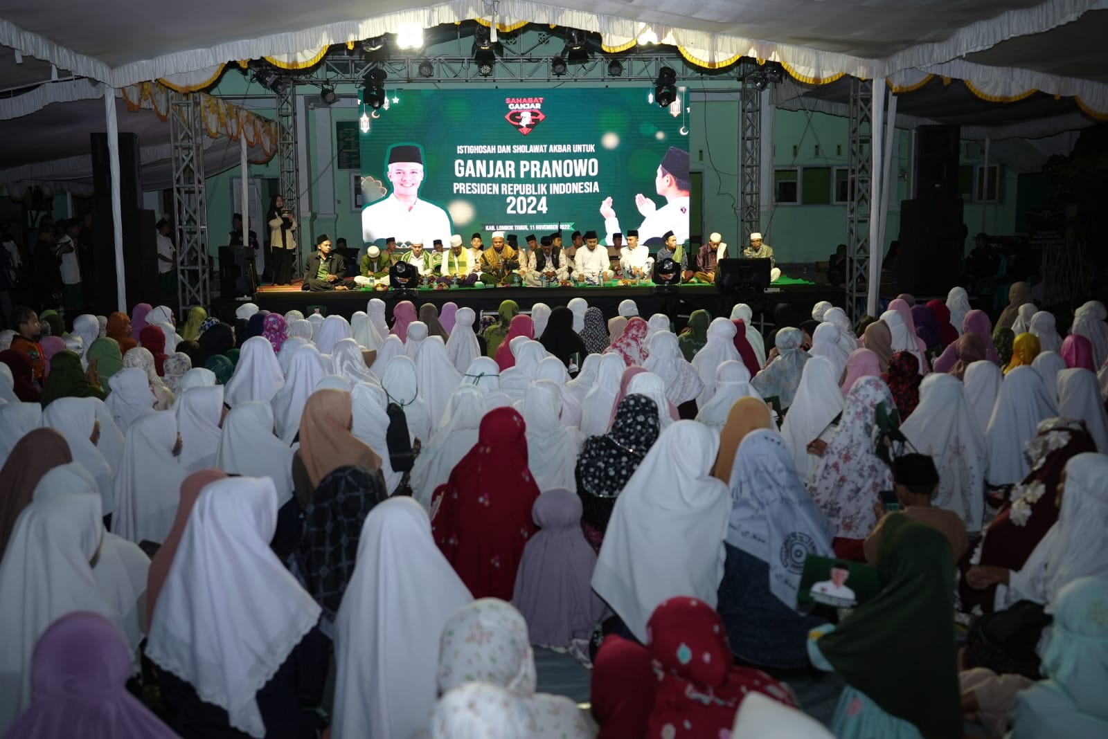 Kegiatan Sahabat Ganjar di NTB