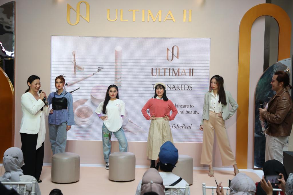 Konferensi pers Ultima II meluncurkan produk ‘The Nakeds Series’ di Jakarta, Rabu (30/11).