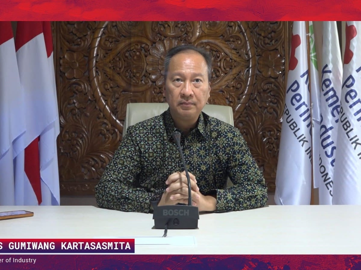 Menteri Perindustrian Agus Gumiwang Kartasasmita.