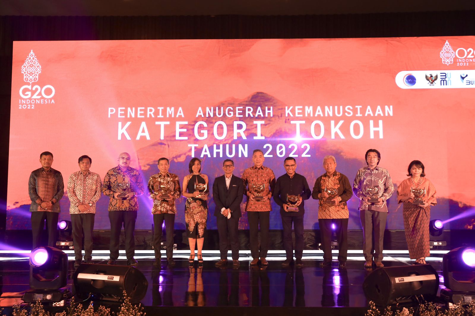 Pemberian apresiasi pemerintah atas aksi filantropi dalam membantu penanganan pandemi covid-19