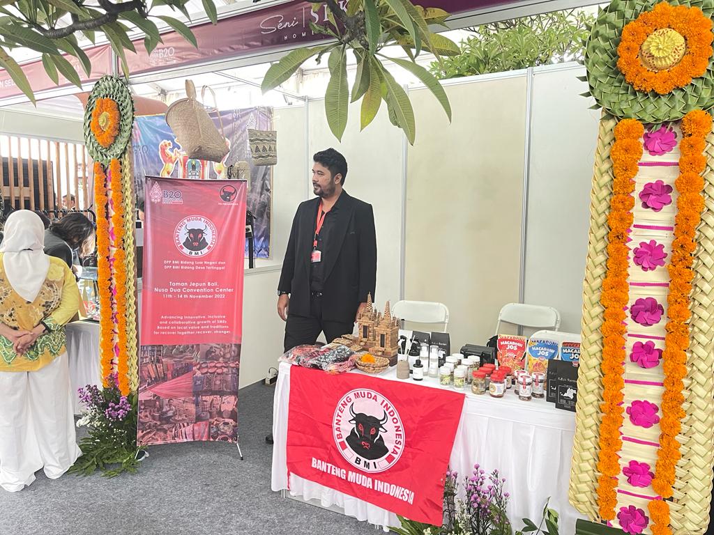 DPP BMI memasarkan produk unggulan UMKM dari pelosok desa di Indonesia pada B20 di Bali