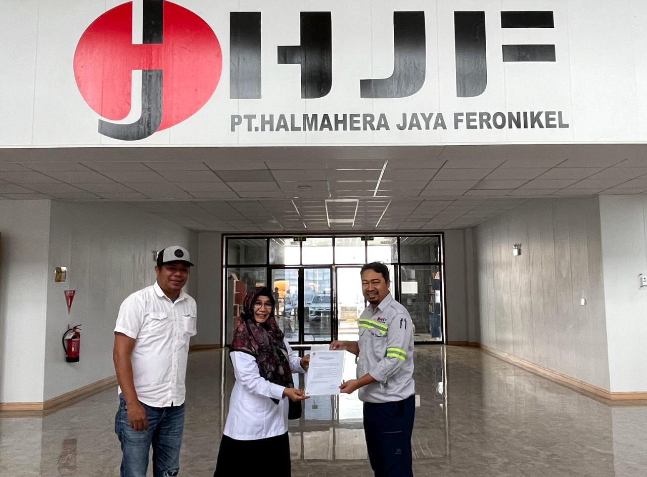 Kunjungan Dinas Transmigrasi dan Tenaga Kerja Pemkab Halmahera Selatan ke area kerja Harita