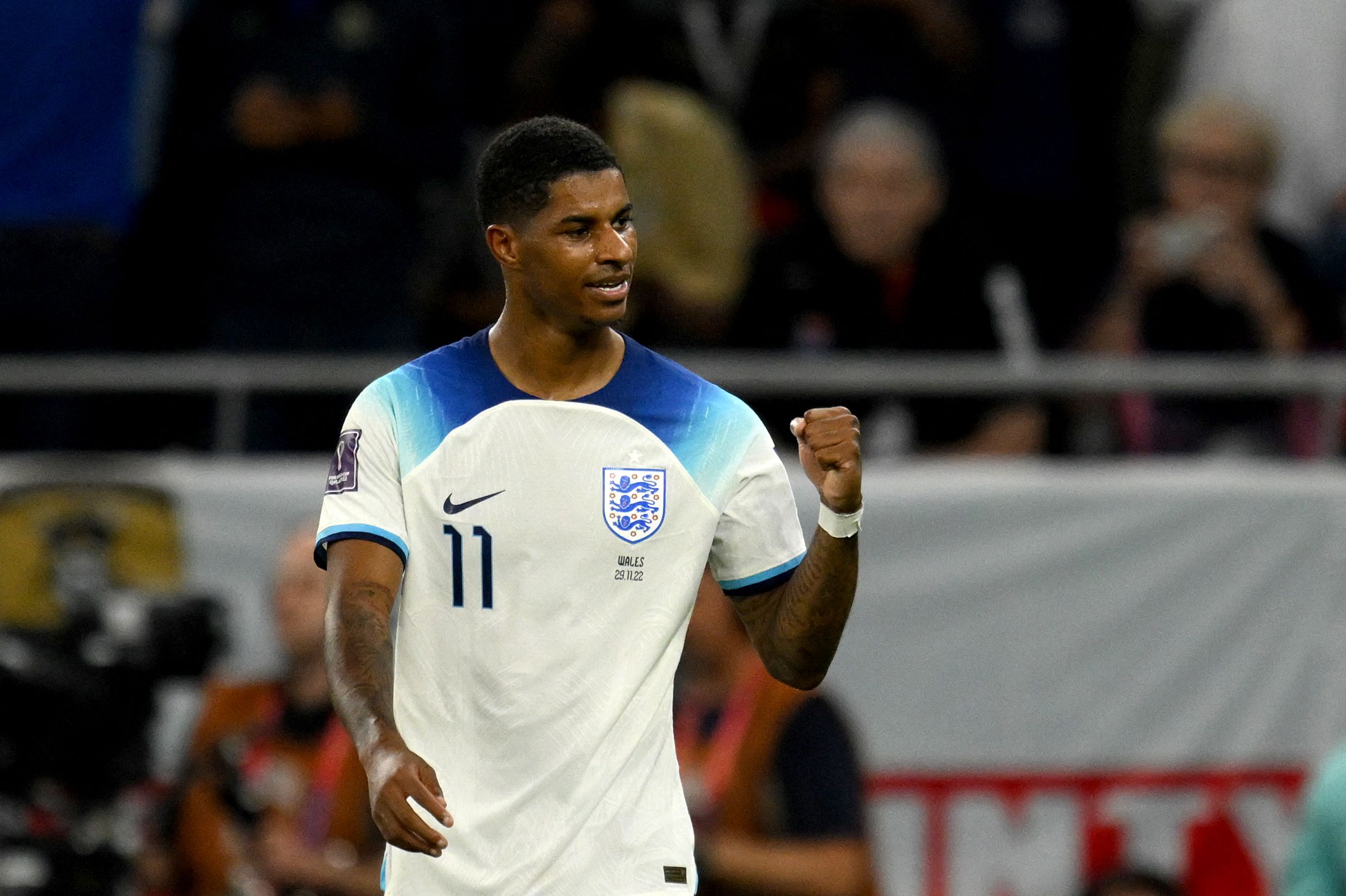 Pemain Timnas Inggris Marcus Rashford