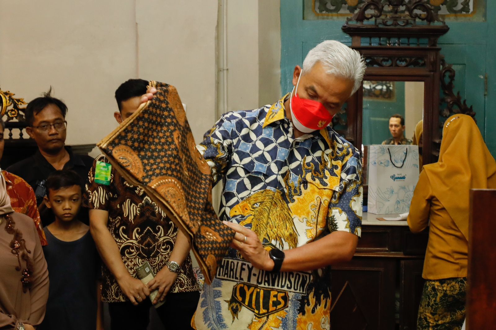 Gubernur Jawa Tengah Ganjar Pranowo.