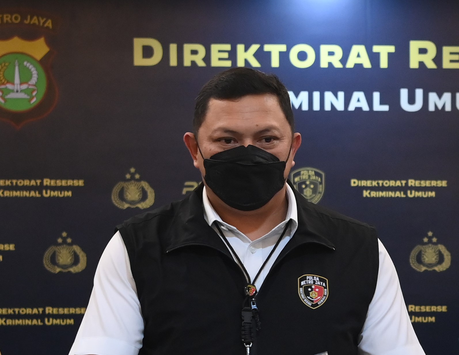  Direktur Reserse Kriminal Umum Polda Metro Jaya Kombes Pol Hengki Haryadi