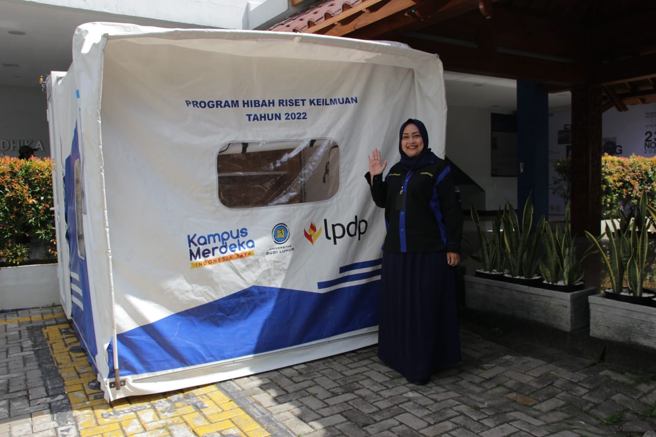 Kamar portabel pintar hasil karya dosen Universitas Budi Luhur.