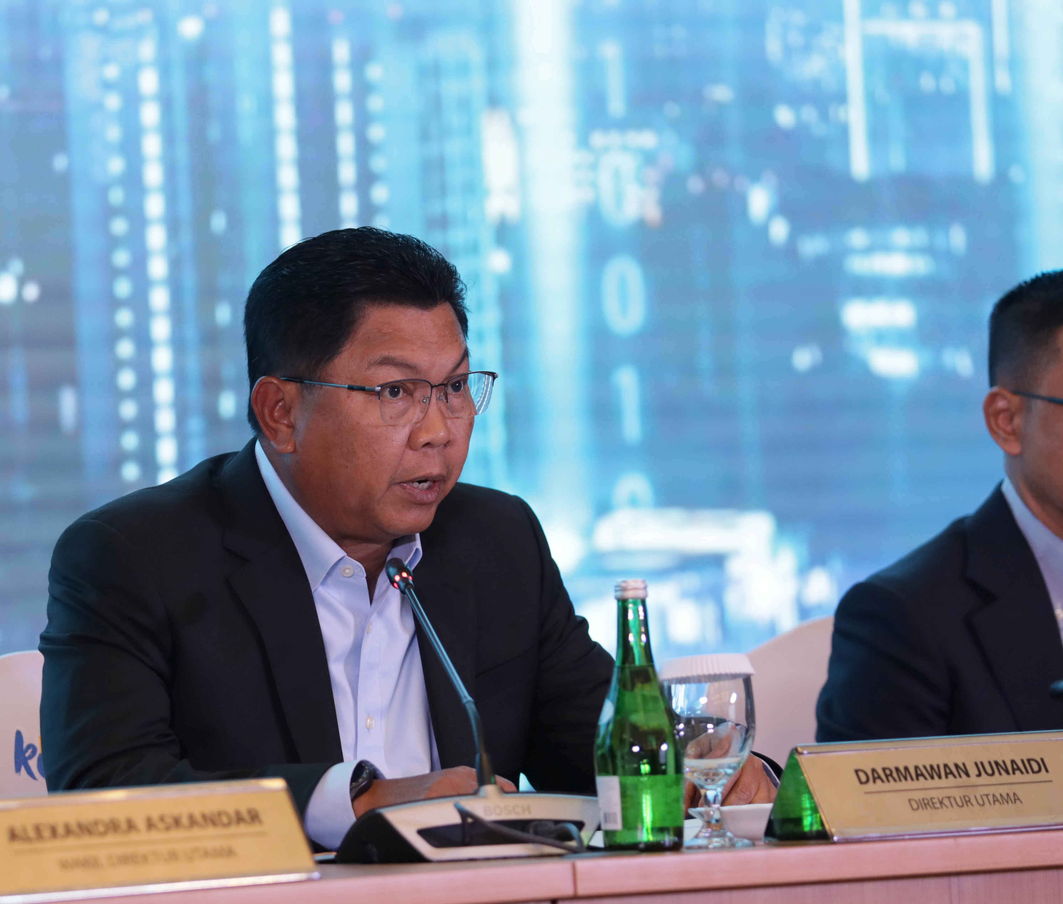 Direktur Utama Bank Mandiri Darmawan Junaidi.