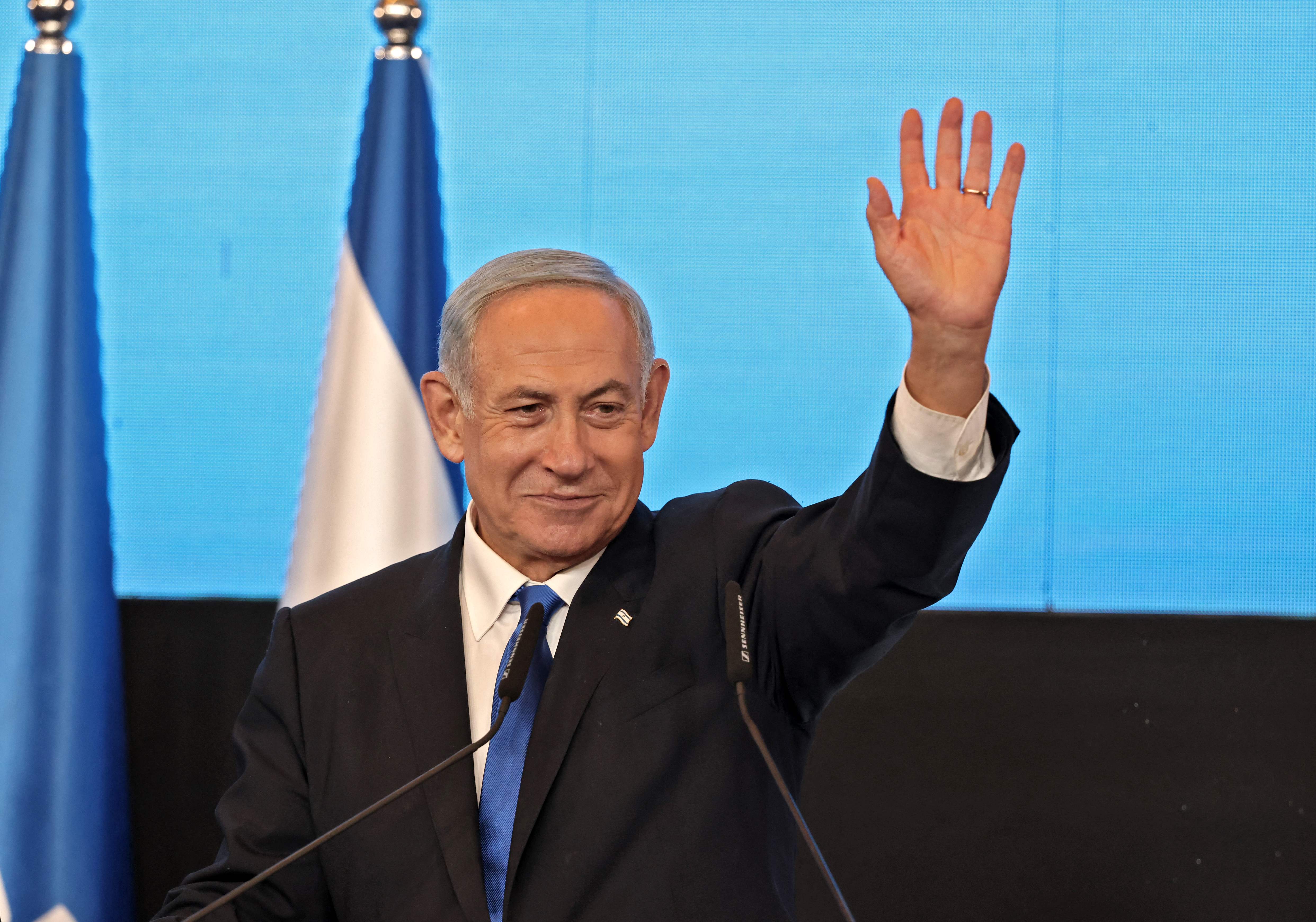 Ketua Partai Likud Benjamin Netanyahu