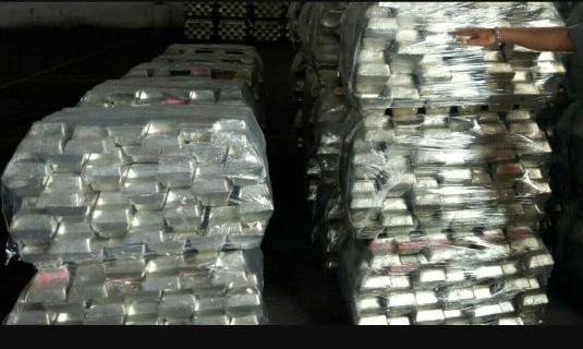 Ilustrasi: timah produksi PT Timah, Tbk