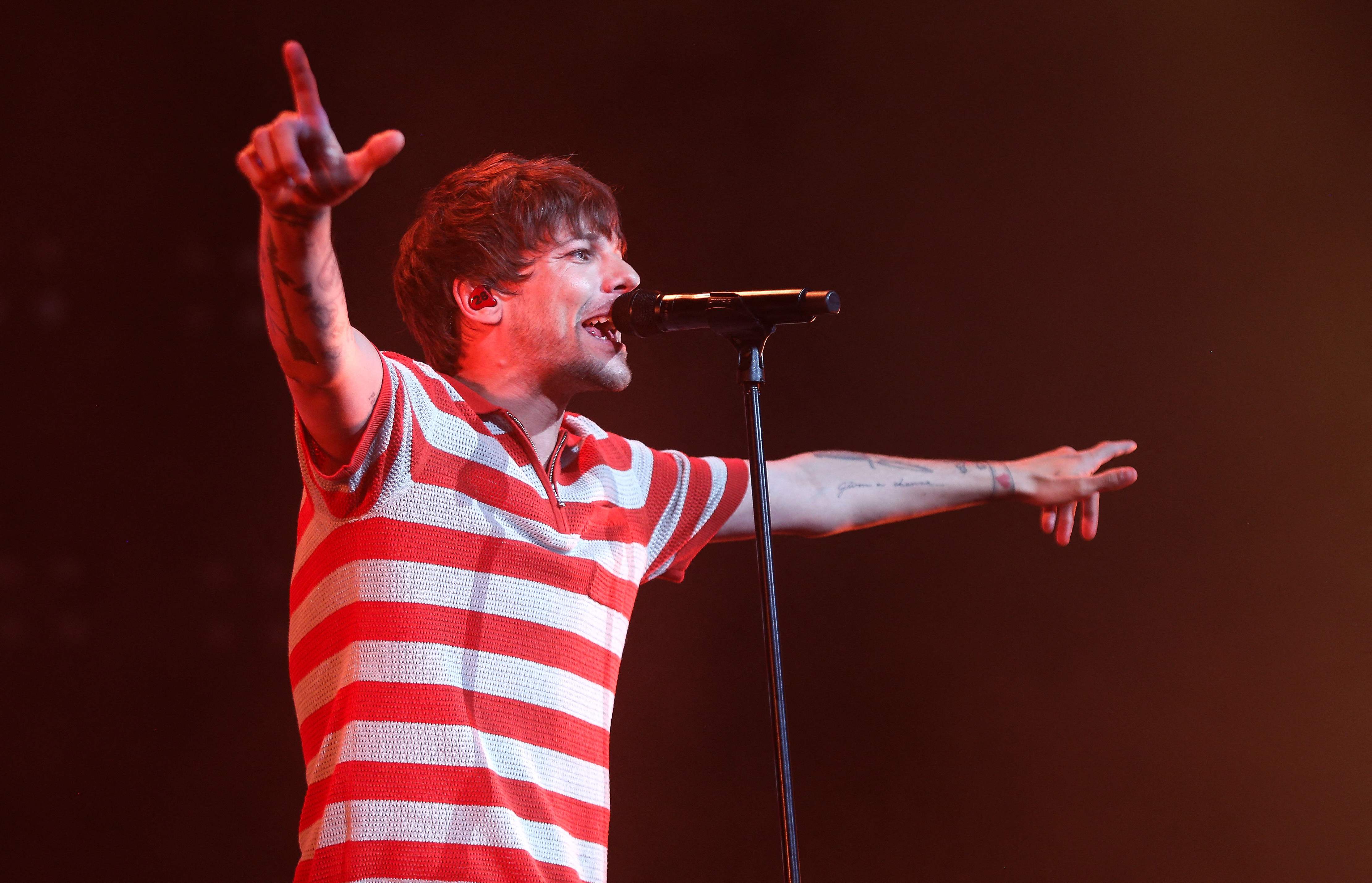 Penyanyi Inggris Louis Tomlinson