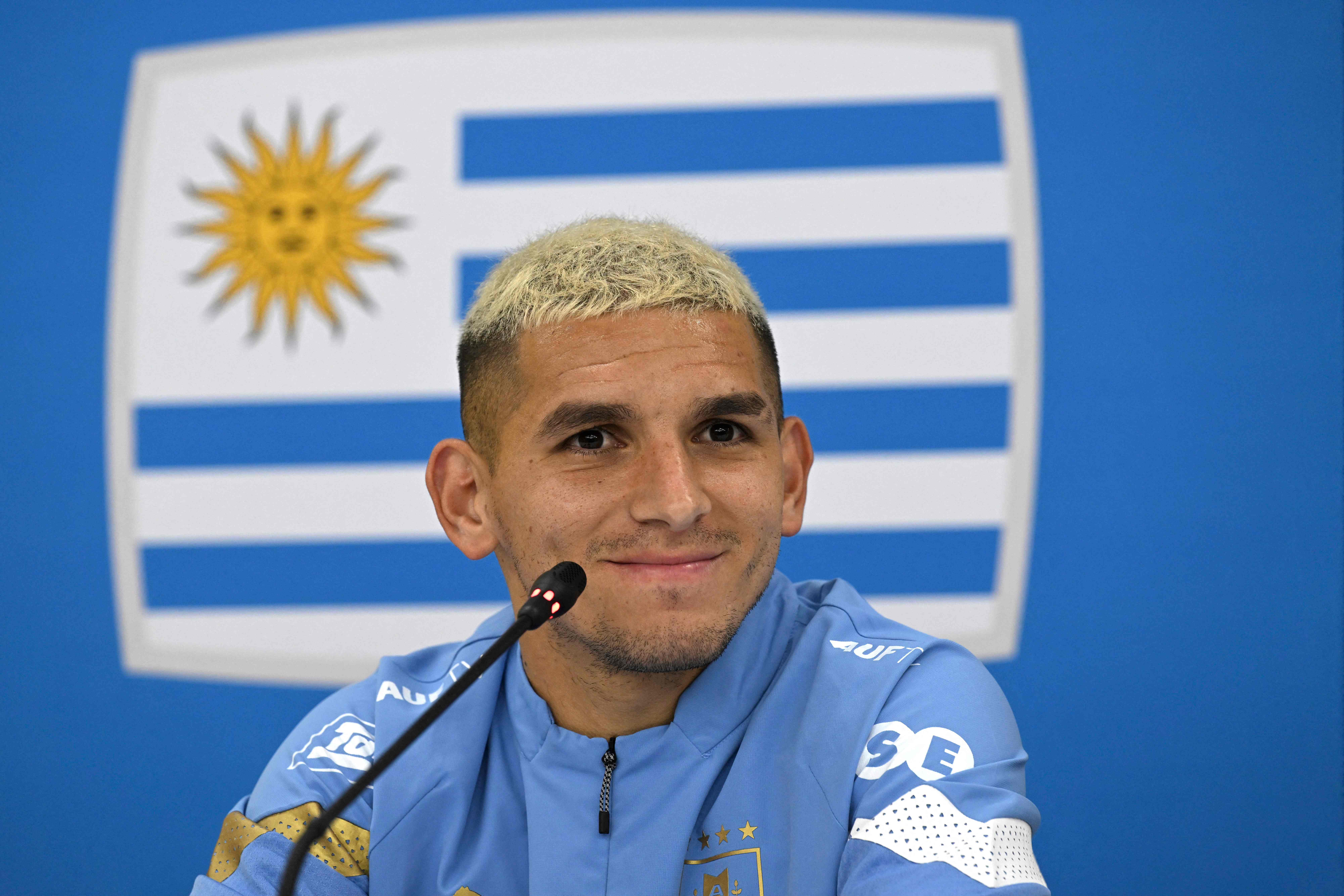 Gelandang timnas Uruguay Lucas Torreira