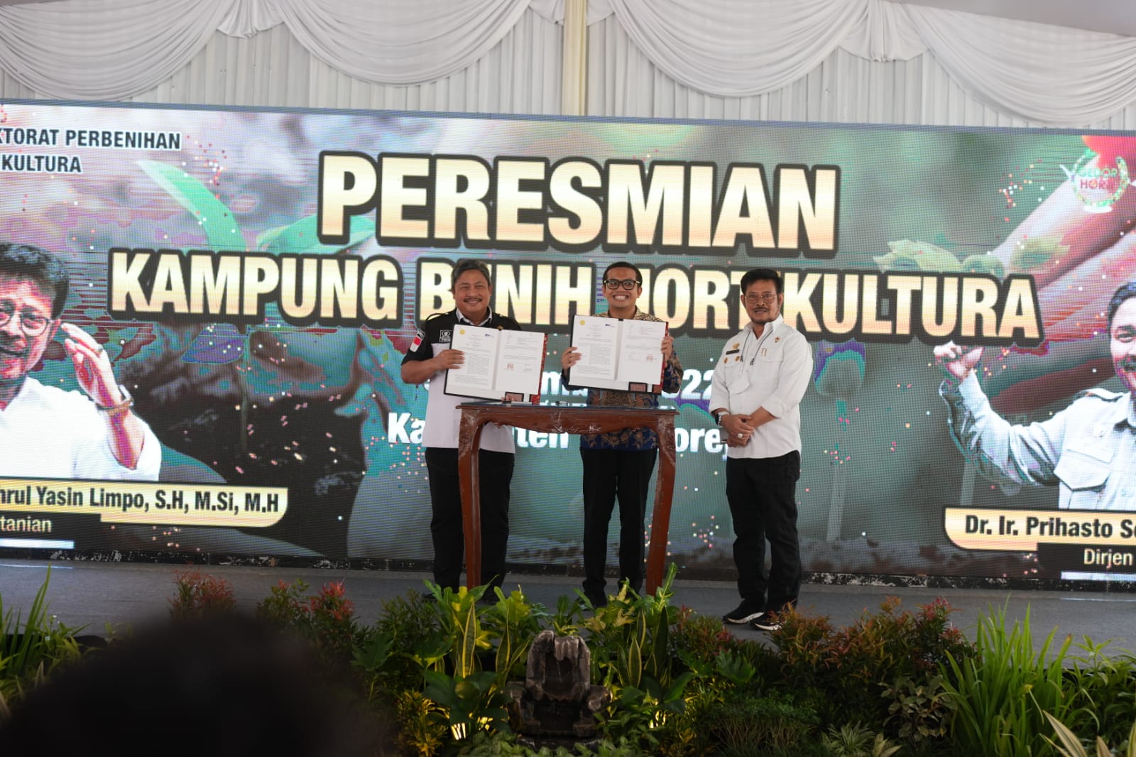 Astra dan Kementerian Pertanian memberi dukungan pada Kabupaten Purworejo untuk pengembangan benih hortikultura