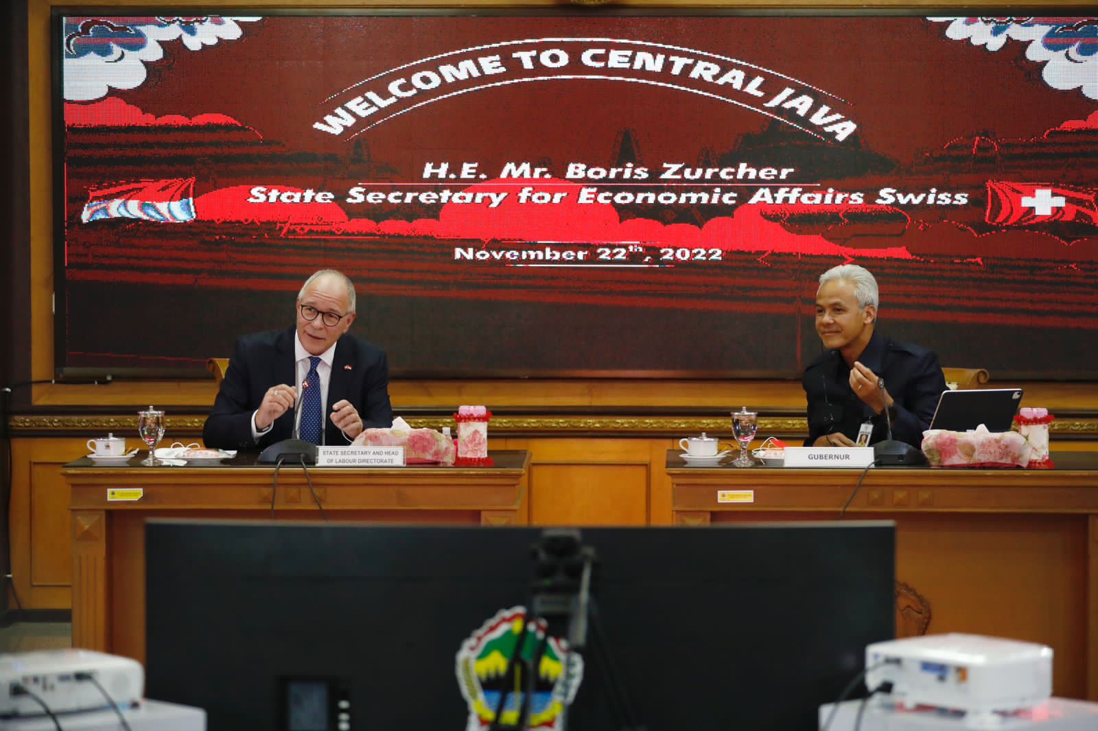 Pemrov Jateng Perkuat Kerja Sama dengan Pemerintah Swiss