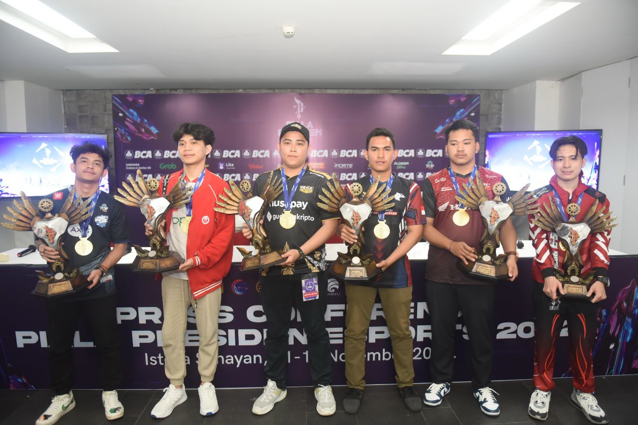 Para juara Piala Presiden Esports 2022