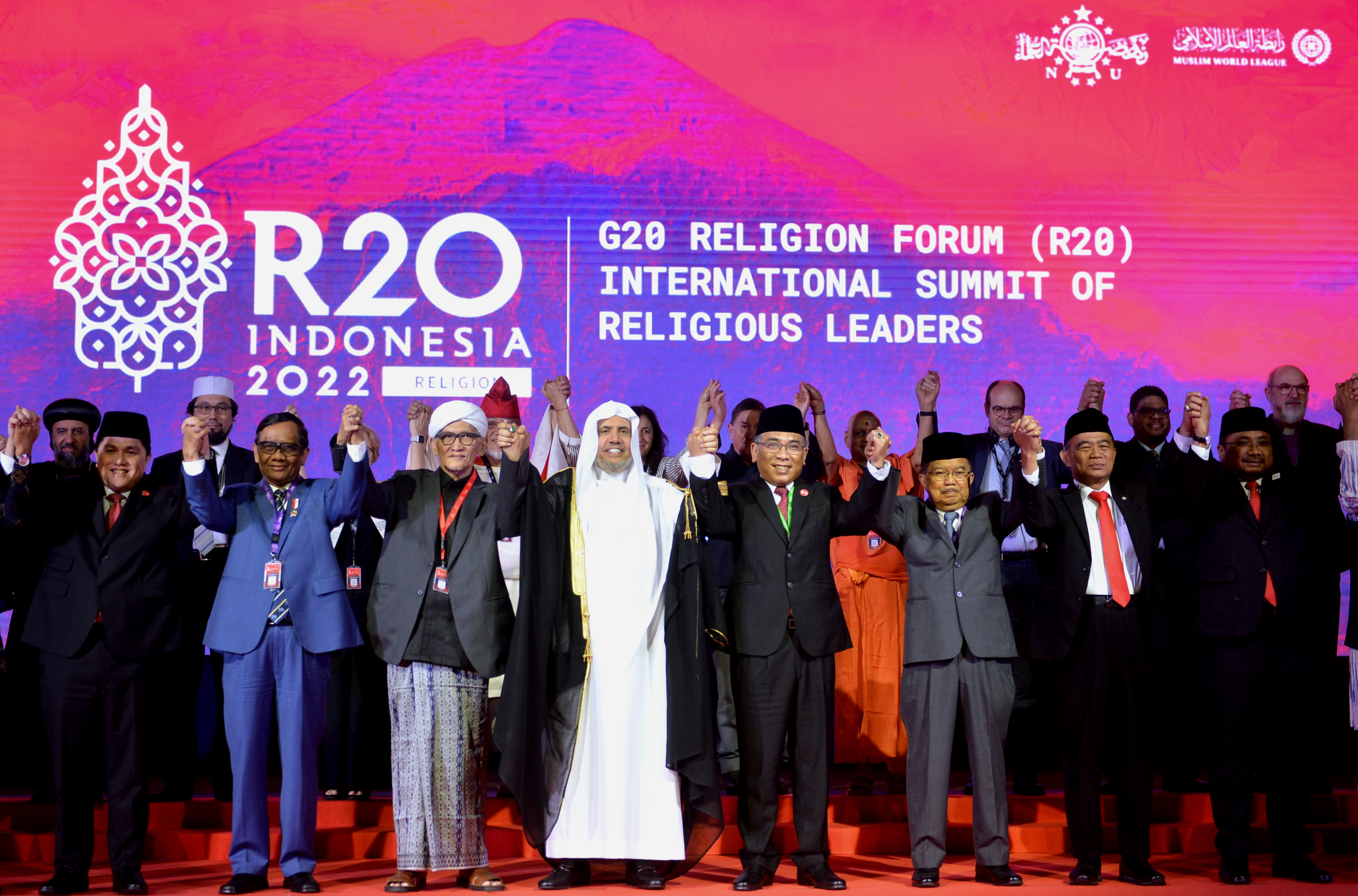 Pembukaan G20 Religion Forum (R20) di Nusa Dua, Badung, Bali.