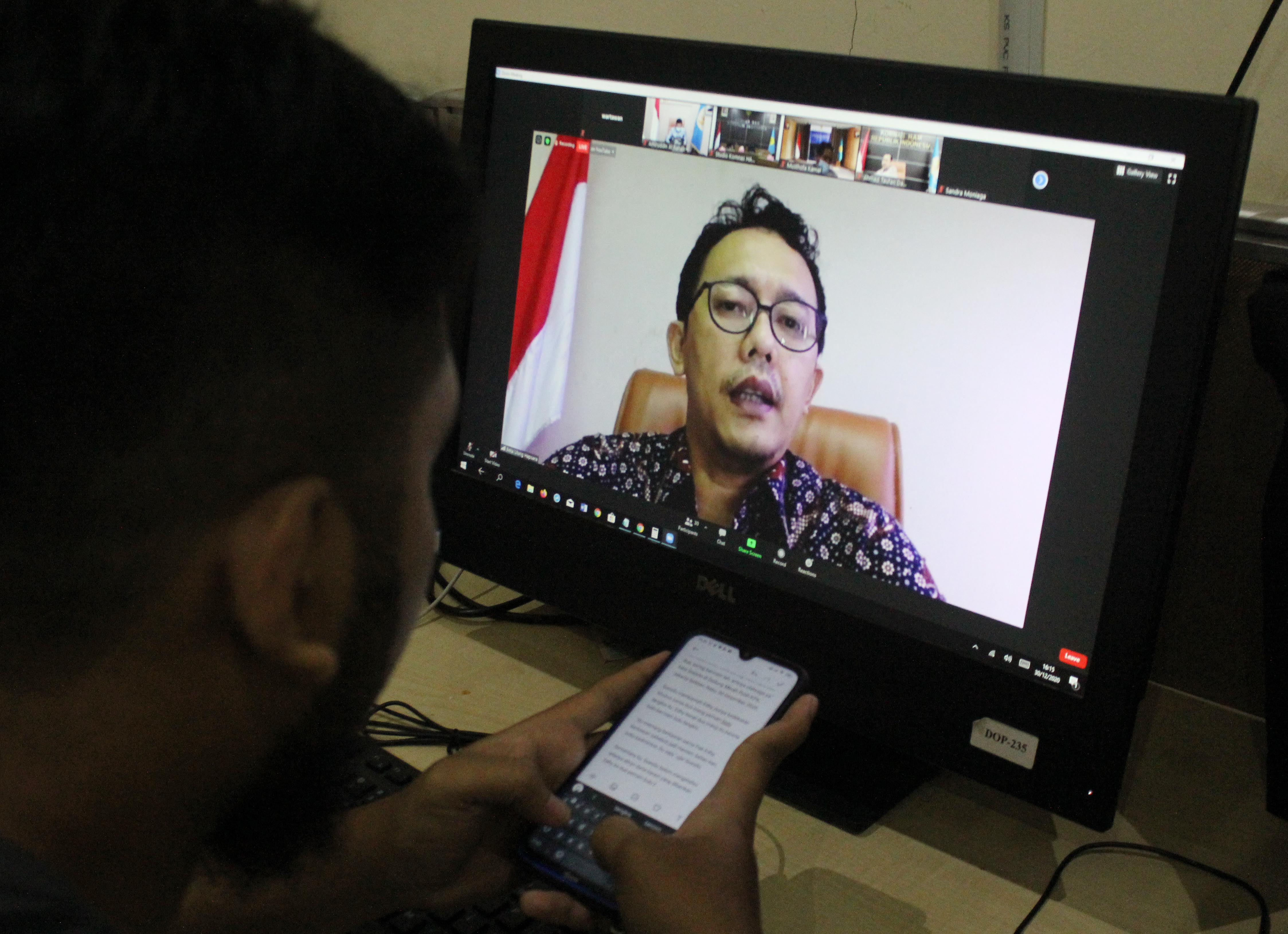 Komisioner Komnas HAM Beka Ulung Hapsara