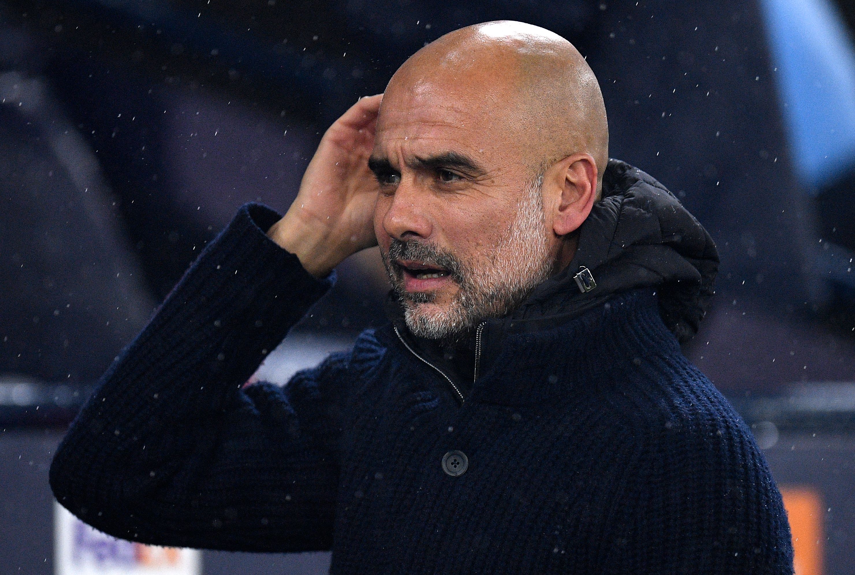 Pelatih Manchester City Pep Guardiola