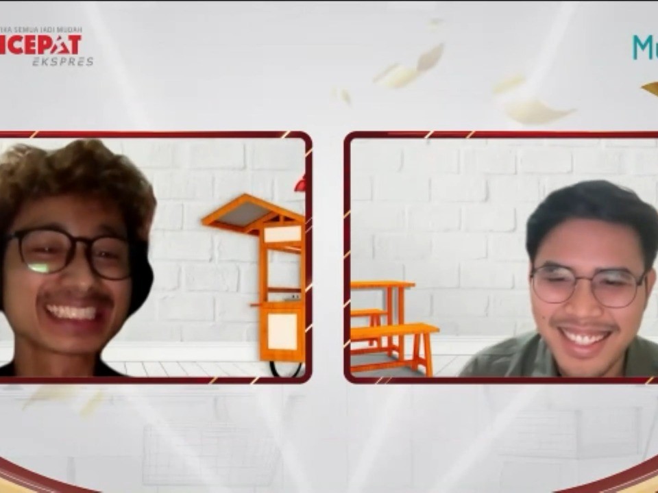 Webinar UMKM Sanubari (Siap Bangkit Untuk Negeri) sesi 11 bertajuk Tingkatkan Skill Design UMKM Kamu yang digelar Sicepat Ekspres.