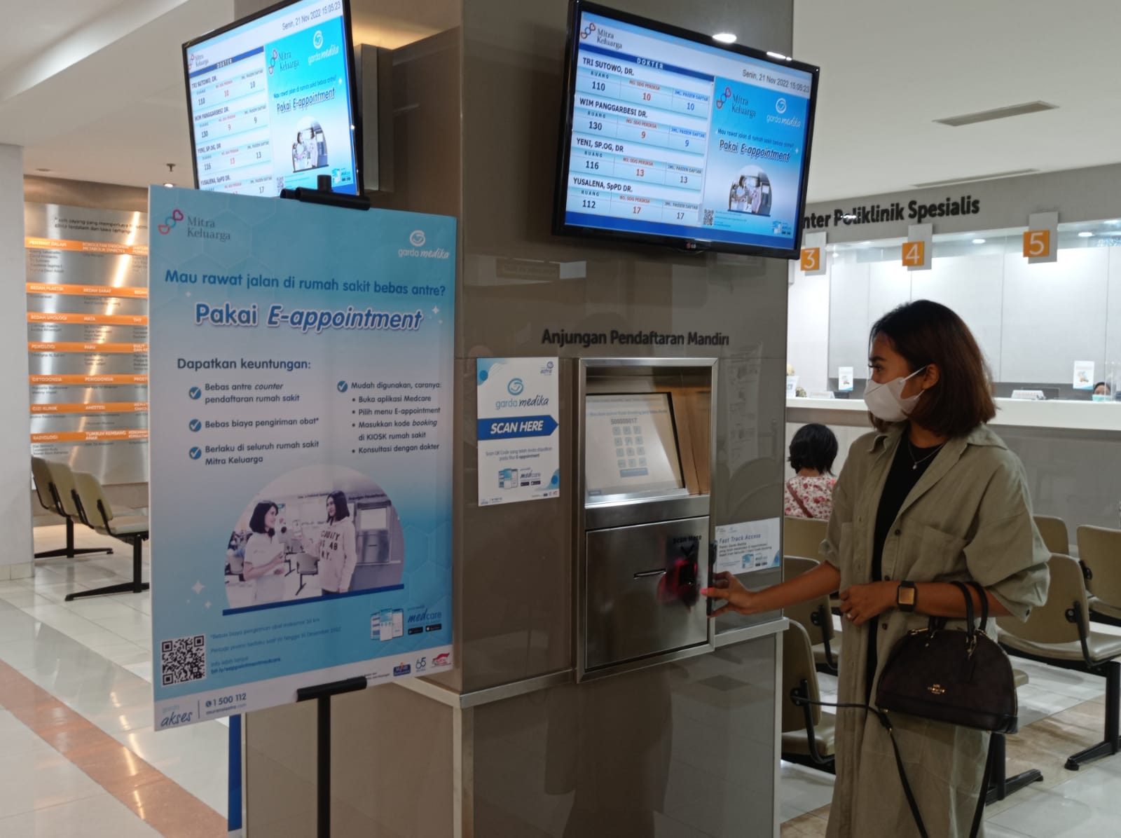  Garda Medika memperkenalkan fitur terbaru dalam Garda Mobile Medcare yaitu fitur E-Appointment.