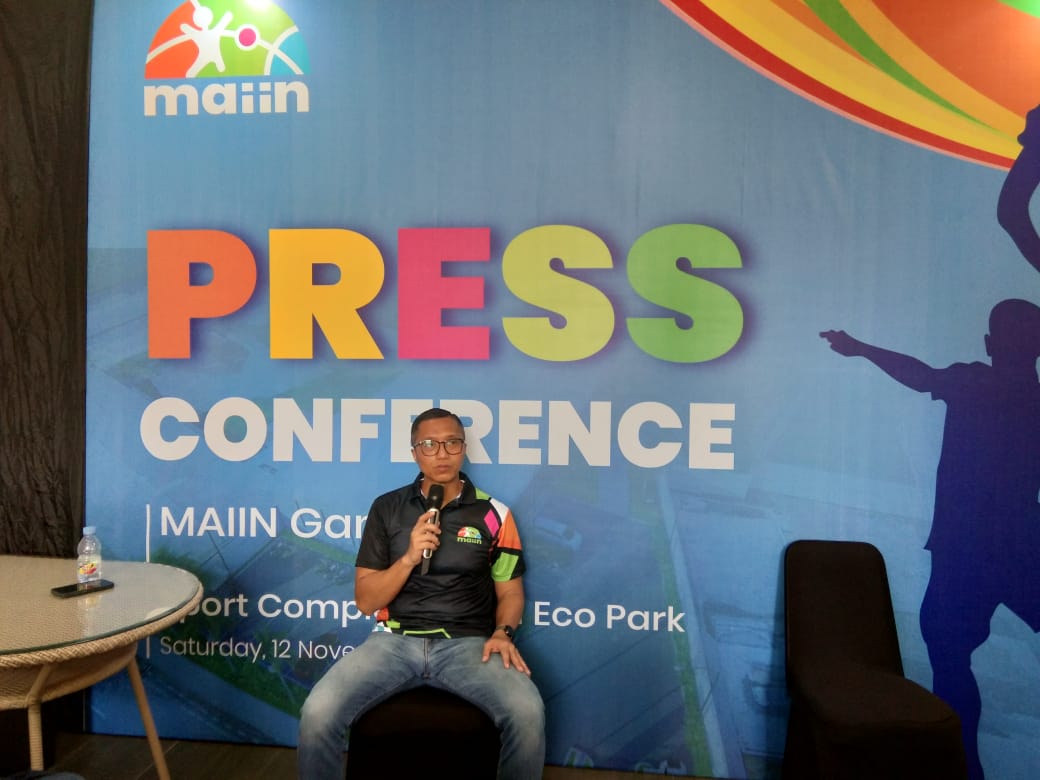  Andrie Gotama, Direktur PT Triyasa Propertindo (Triyasa), dalam konferensi pers peluncuran Maiin Gandaria di Kebayoran, Jaksel. 