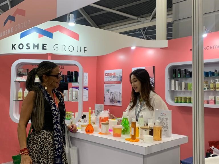 Ikut Pameran di Singapura, Produsen Kosmetik Pikat Pembeli Mancanegara 