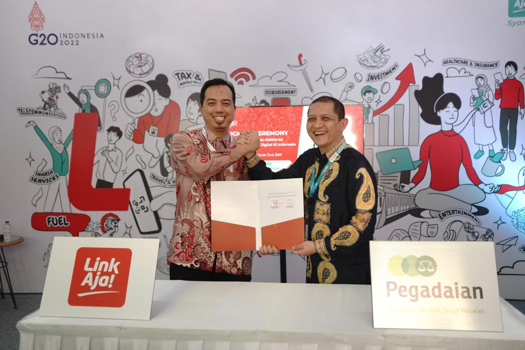 Kolaborasi Pegadaian dan LinkAja