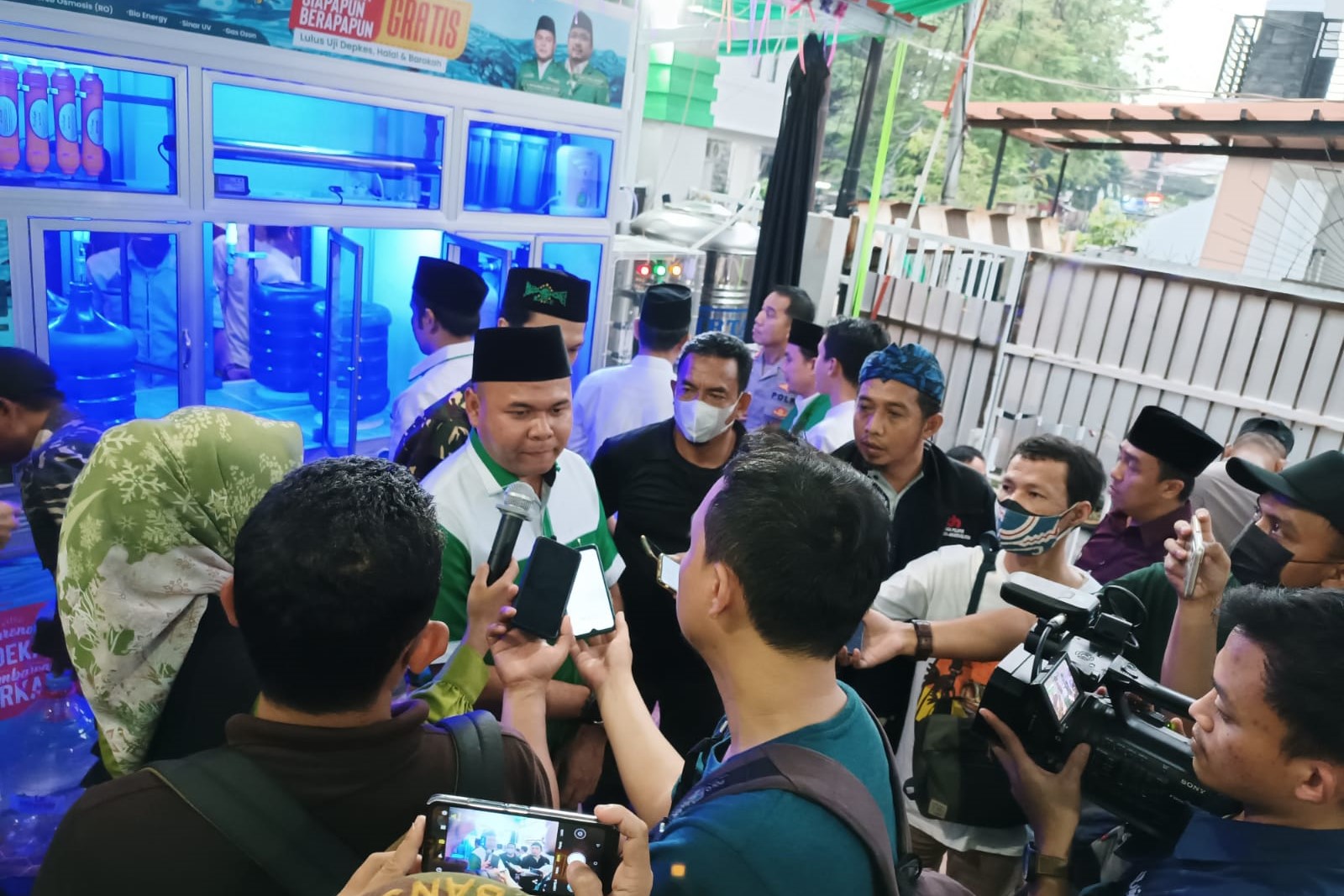 Ketua GP Ansor DKI Jakarta Muhamad Ainul Yakin.