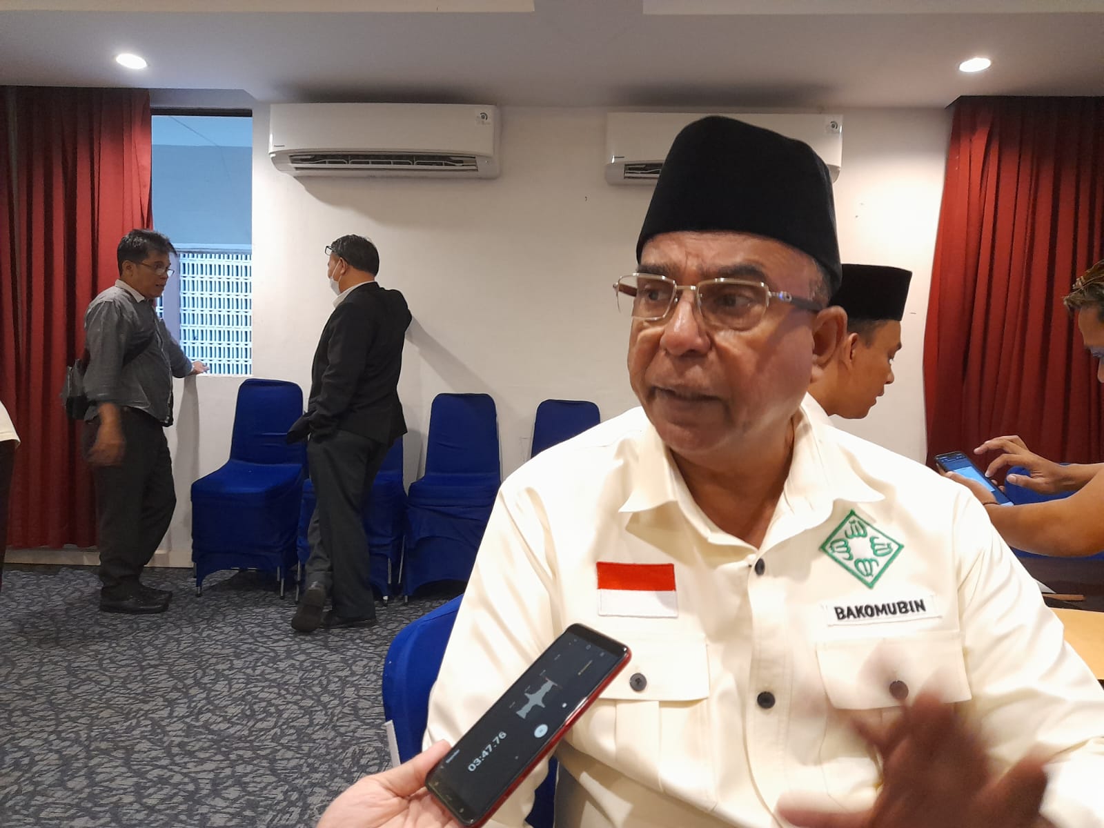 Wakil Ketua Badan Koordinator Mubalig se-Indonesia (Bakomubin) Ashraf Ali.