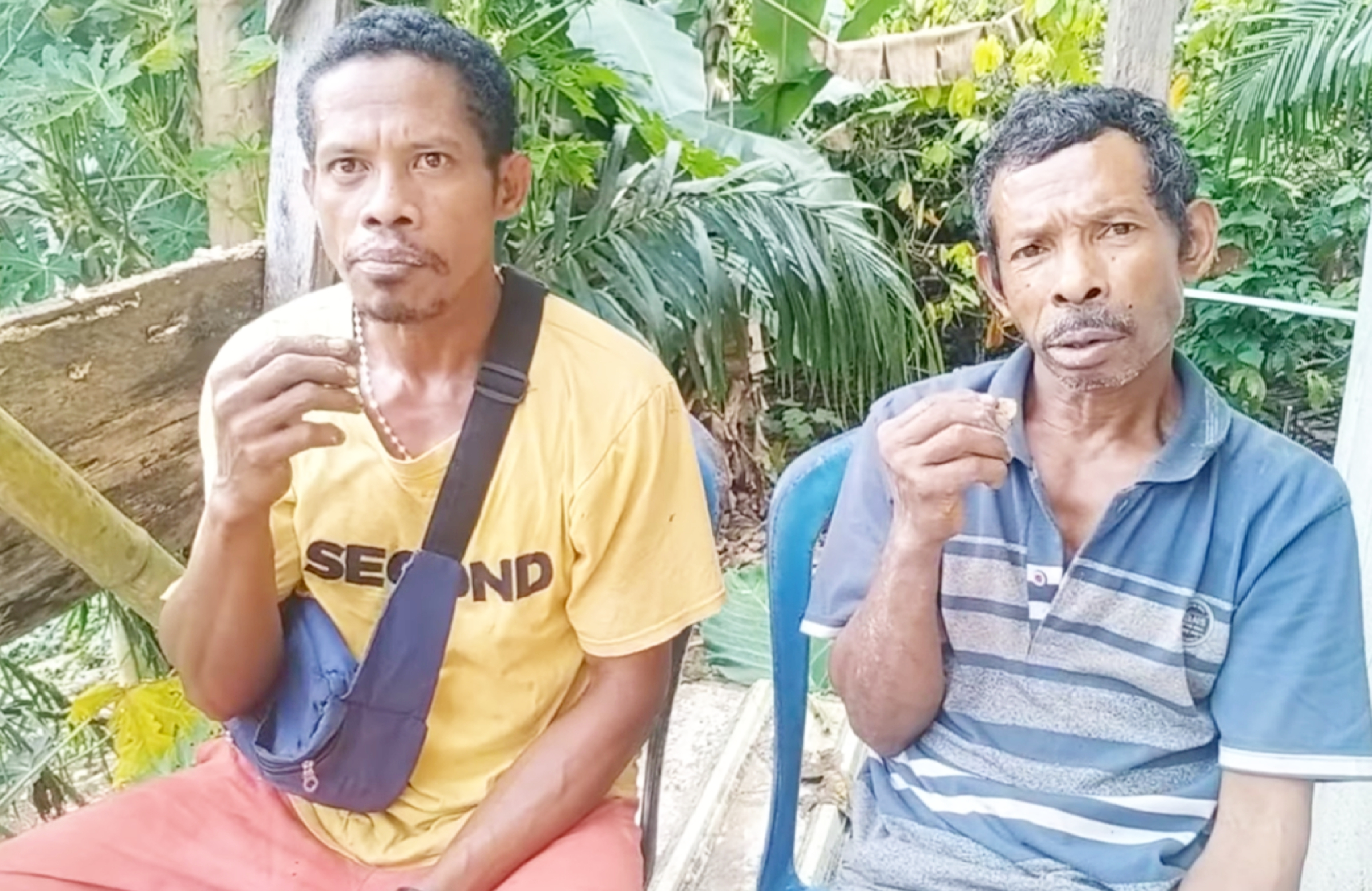 Warga Kampung Detuara, Desa Nirakliung, Kecamatan Nita, Kabupaten Sikka, NTT biasa memakan batu, bukan karena kelaparan tapi kebiasaan.