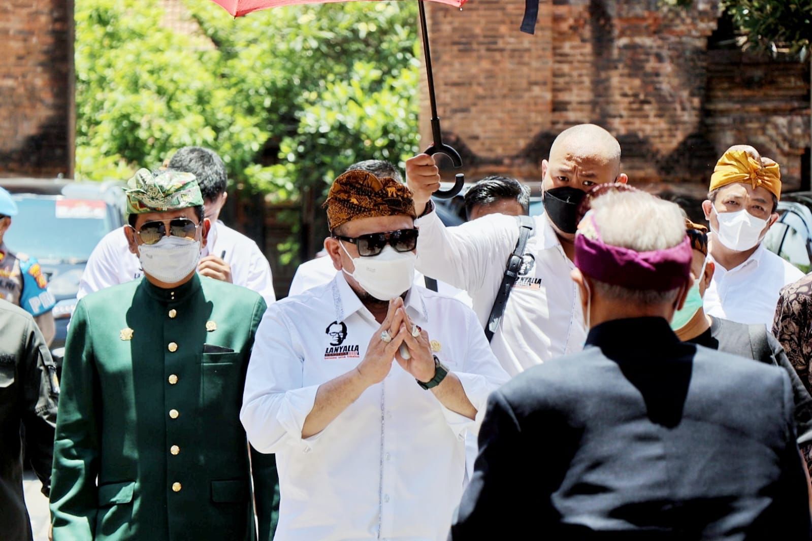 Ketua DPD RI LaNyalla M Mattalitti tiba di Bali, Senin (14/11) untuk menghadiri KTT G-20.