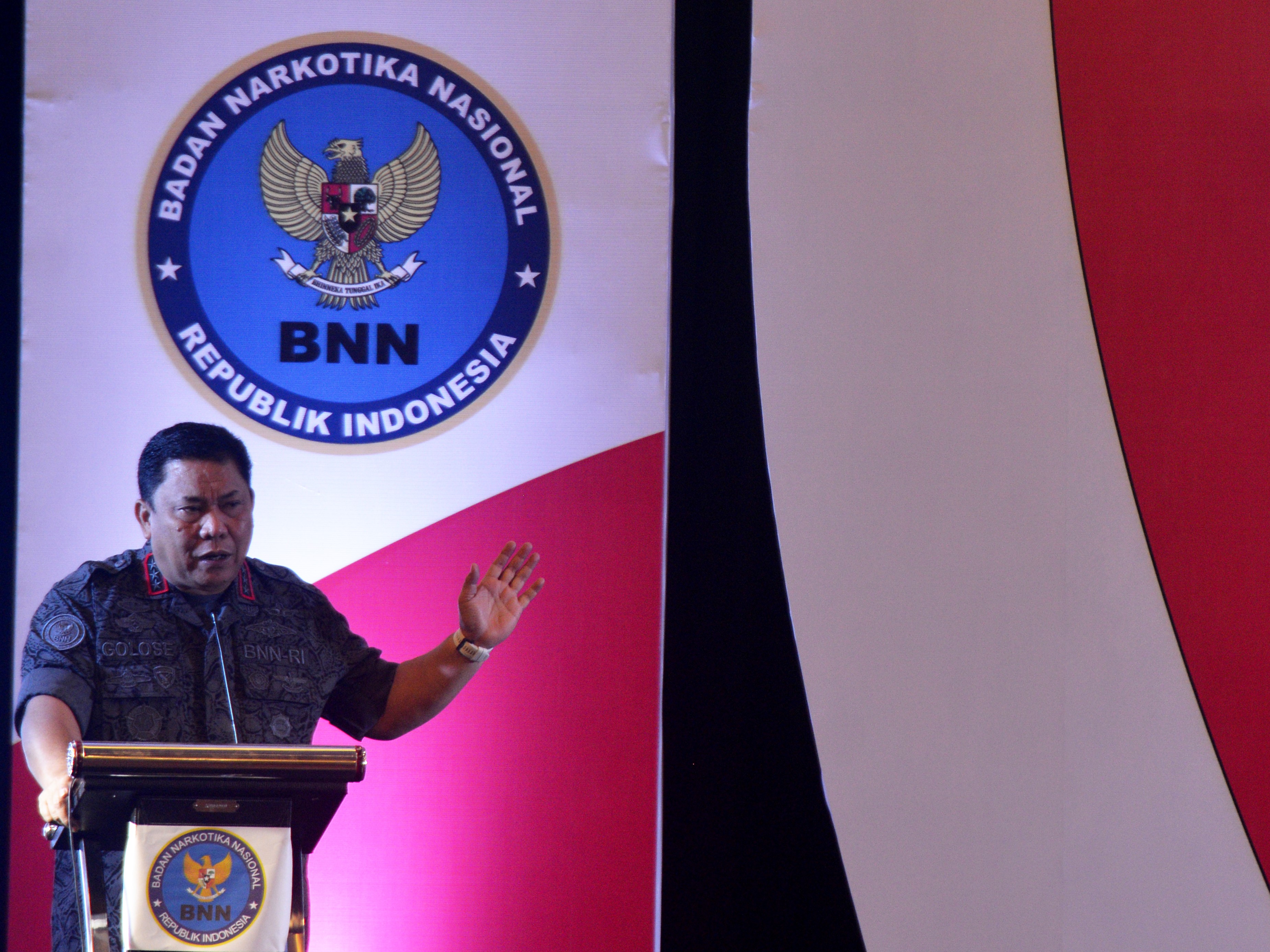 Kepala Badan Narkotika Nasional (BNN) Komisaris Jenderal Polisi Petrus Reinhard Golose.