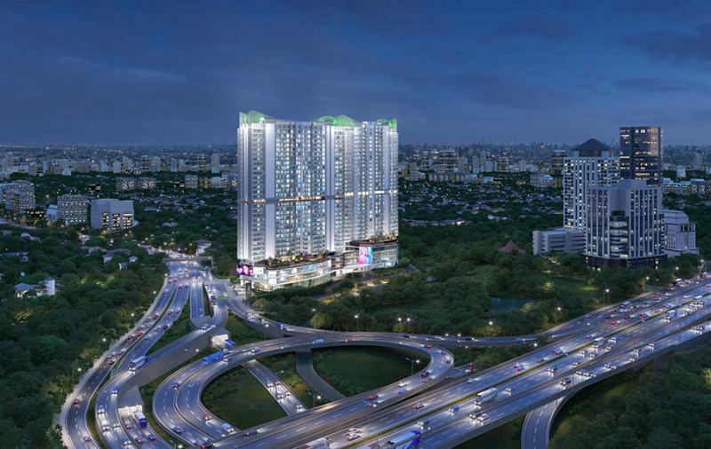 Maket pengembangan Antasari Place