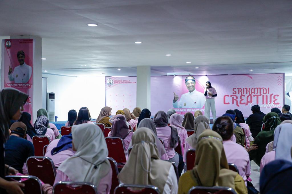 Kalangan perempuan muda Sulsel antusias mengikuti kegiatan Srikandi Creative Competition di Misi Depo Bangunan, Kabupaten Gowa, Sulawesi Se