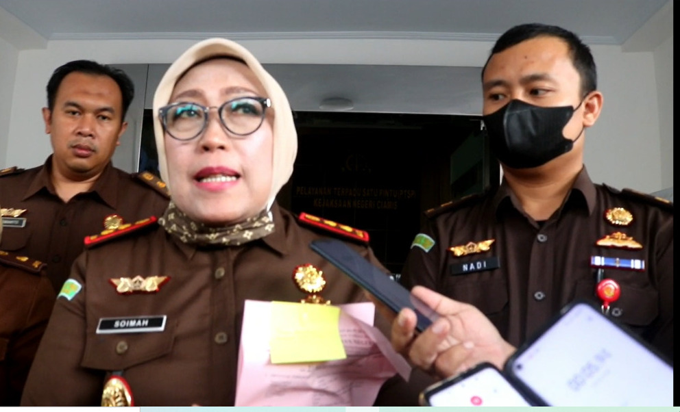 Kepala Kejaksaan Negeri Ciamis, Soimah.