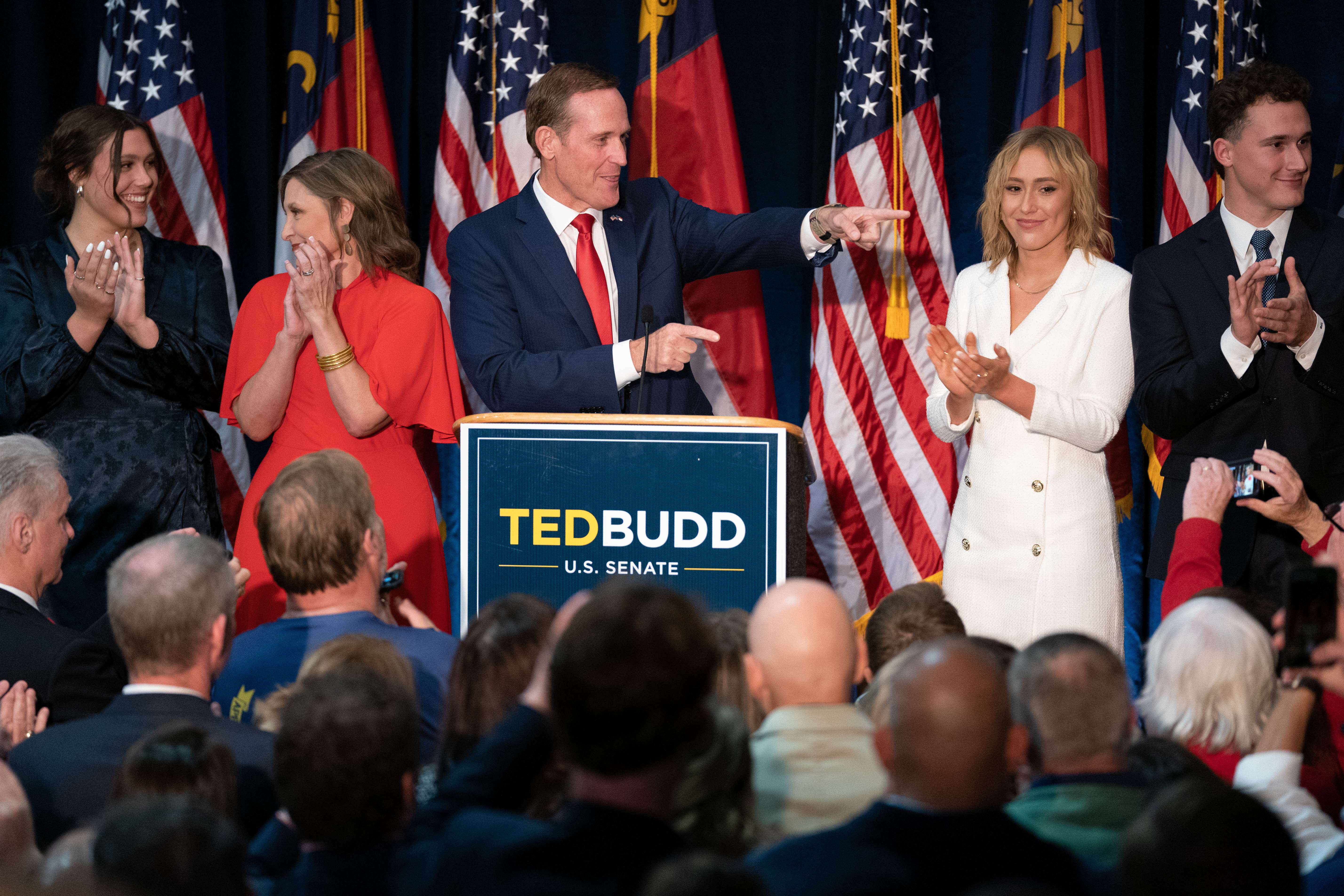 Kandidat Senat Partai Republik Ted Budd